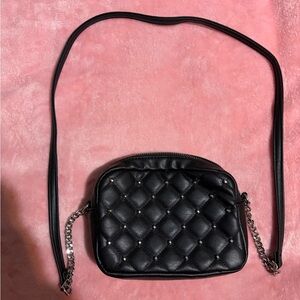 Rebecca Minkoff Black Quilted Crossbody Bag
